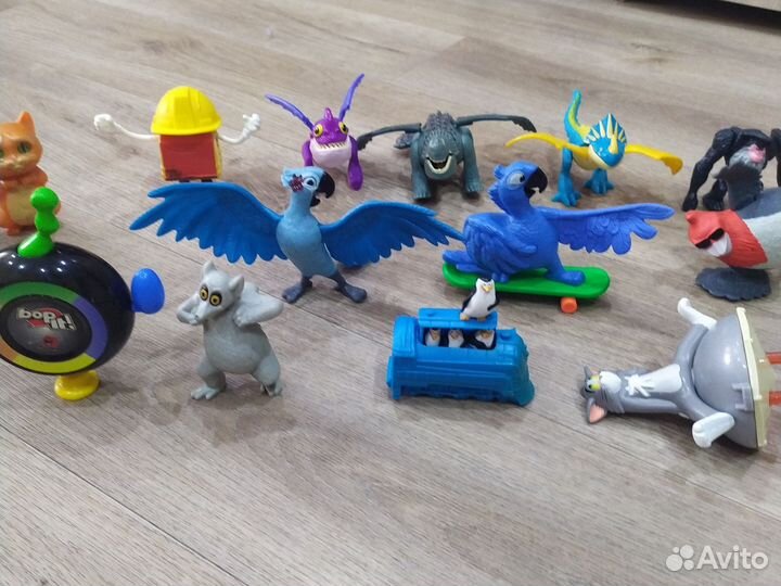 Игрушки из макдональдса