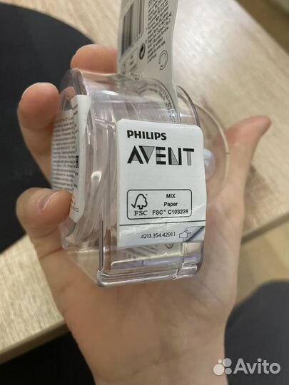Соски для бутылочек avent 0+