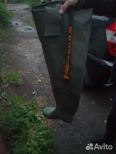 Сапоги резиновые болотные