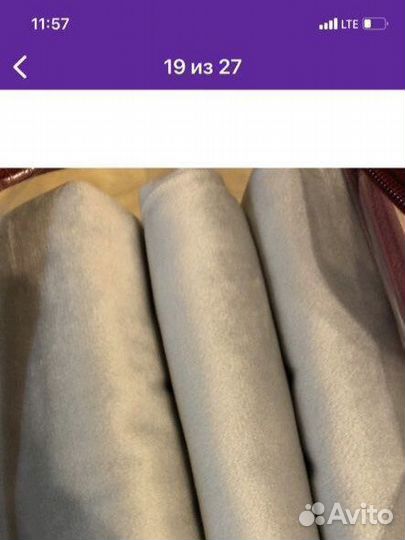 Шторы бархатные