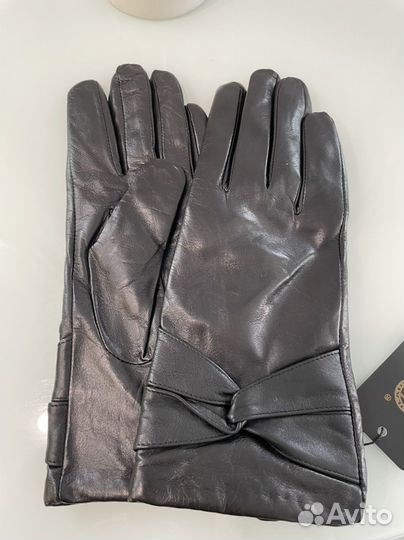 Перчатки женские натуральная кожа