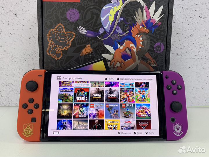 Прошитый Nintendo Switch Pokemon 256 Gb