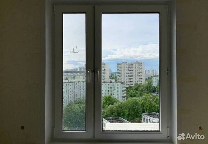 Остекление окон и балконов пвх