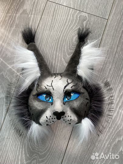 Маска кошки для квадробики