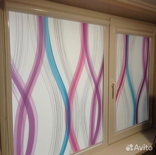 Жалюзи рулонные цвет Терракот