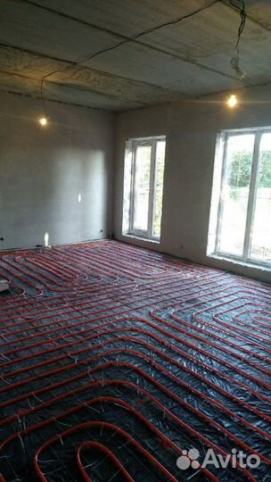 Отопление.Тёплый пол.Водопровод