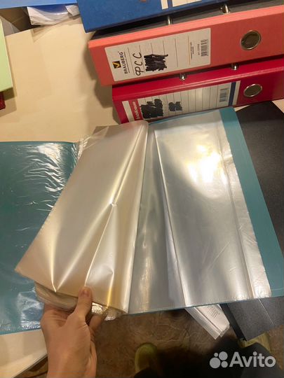 Папки для документов канцелярские бу