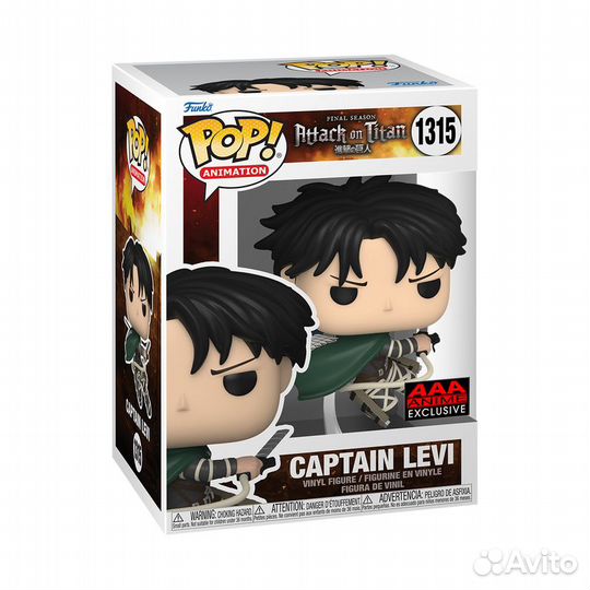Funko POP captain levi