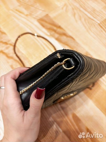 Сумка love moschino черная