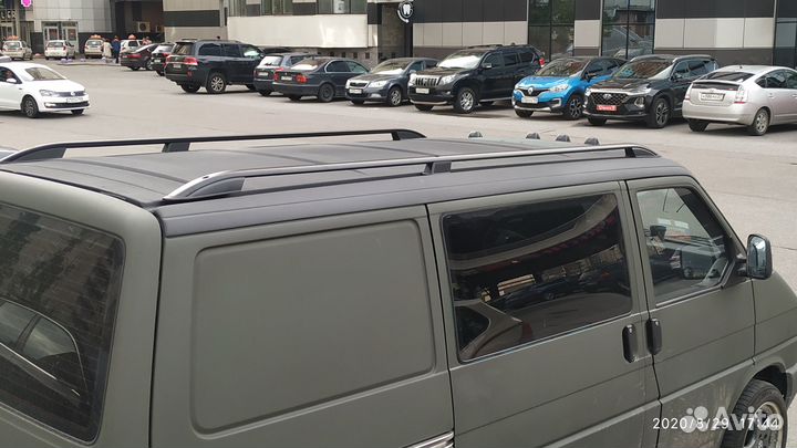 Рейлинги T4 T5 T6 длинная база чёрные