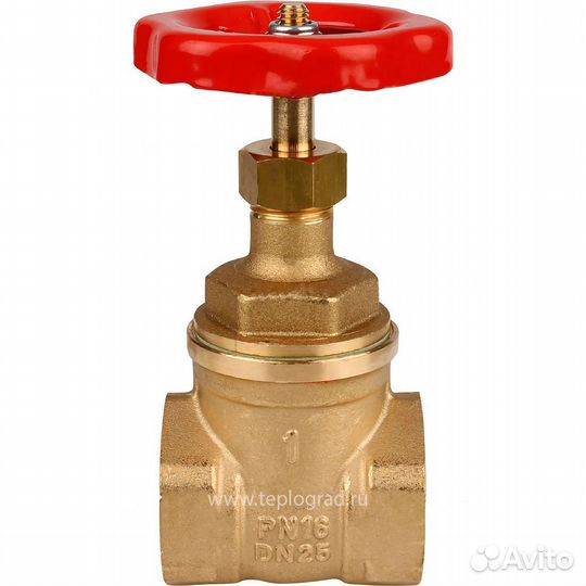 Задвижка клиновидная Itap вв 1 латунная PN16