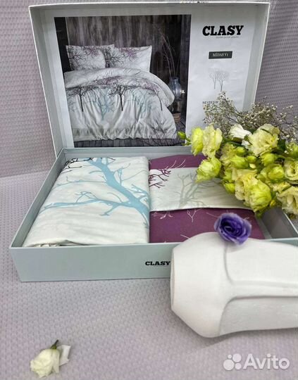 Белье постельное хлопок Евро. Clasy