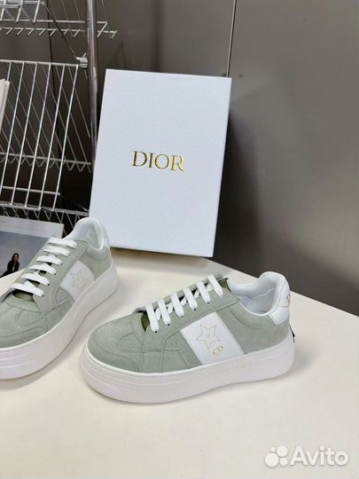 Кеды Dior на платформе Диор кроссовки