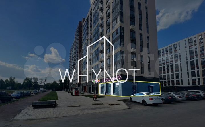 Габ с якорным арендатором в ЖК - 105 м²