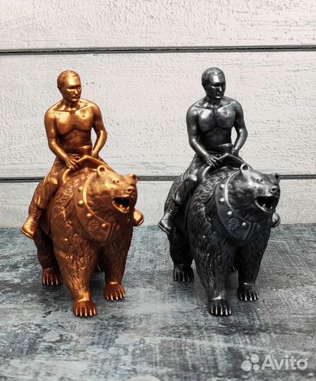 Статуэтка Путин на медведе