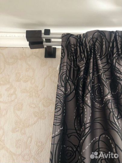 Только багетка, без штор