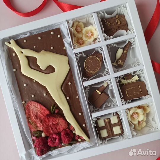 Шоколадный подарок женщине