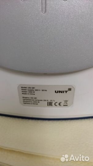 Утюг unit using 281