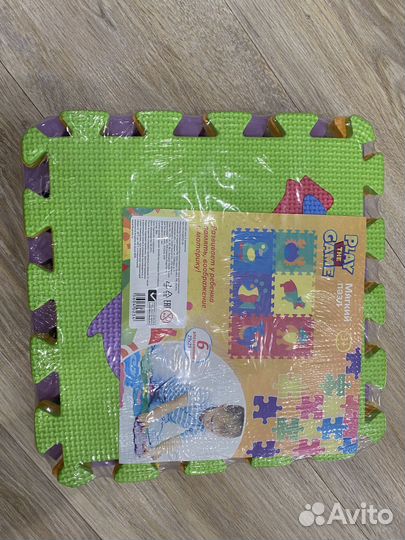 Пазл новый детский коврик