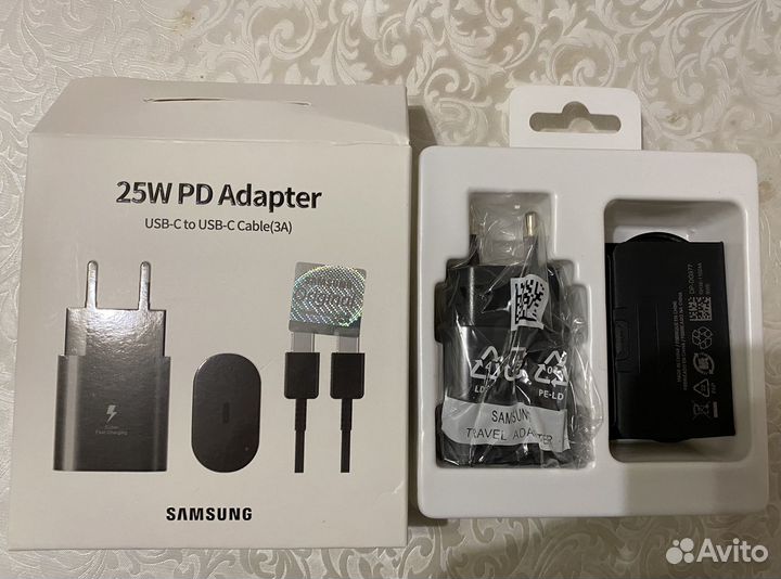 Быстрая зарядка Samsung 45w