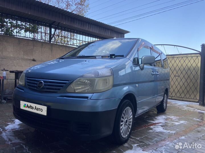 Nissan Serena 2.0 CVT, 2002, 340 000 км