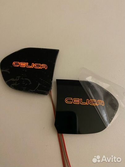 Led подсветка дверных ручек салона Toyota Celica