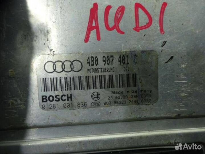 Блок управления двигателем Audi A6 4B/C5 2001