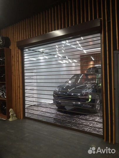 Установка всех размеров секционных ворот и ролет