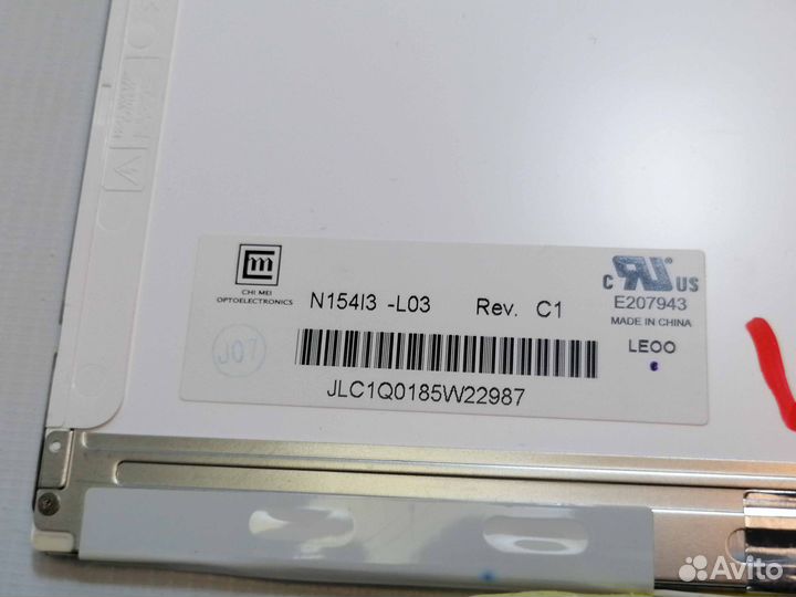 Матрица 15.4 wide Glare N154I3-L03, wxga, 30L