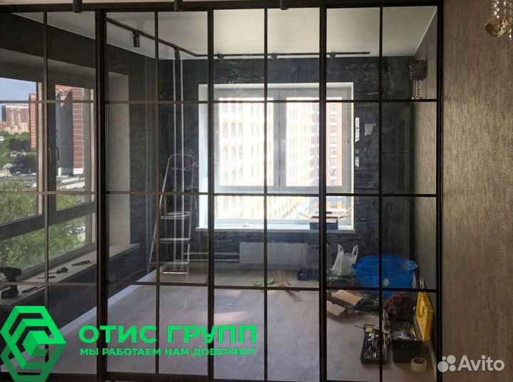 Стеклянные двери / Стеклянные перегородки