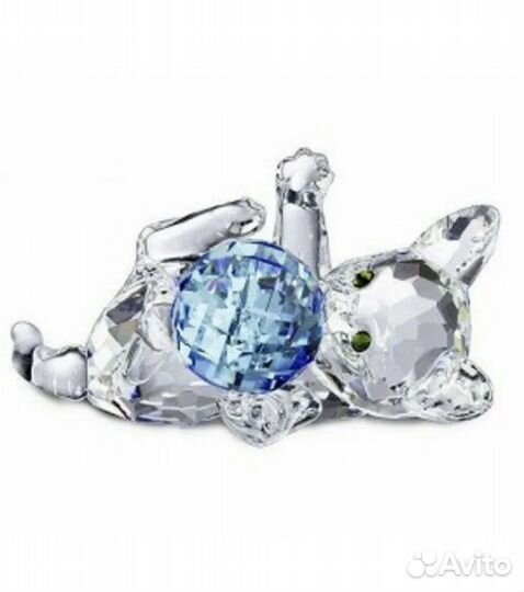 Сваровски фигурка котёнок