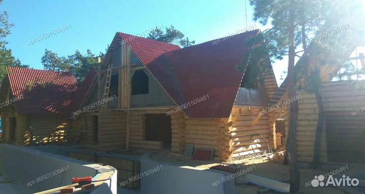 Сруб дом 9 на 9. Срубы бань