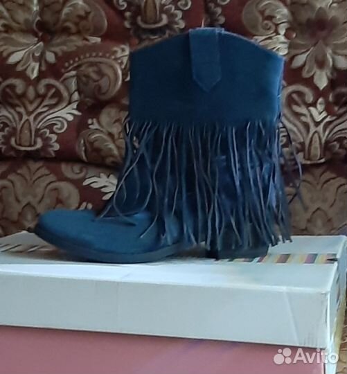 Полусапоги женские 36-37 размер