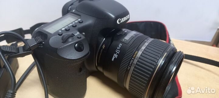 Фотоаппарат Canon EOS 7D + объектив efs 17-85mm