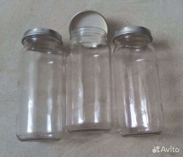 Банка с крышкой 200мл