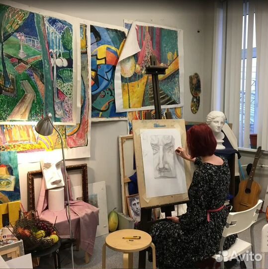 Уроки живописи, рисования, академический рисунок