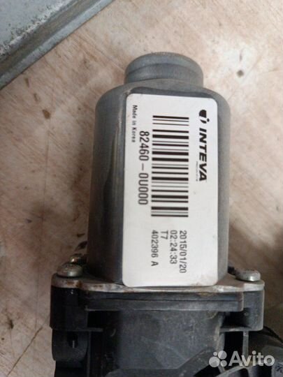 Стеклоподъемник задний левый Hyundai Solaris 1