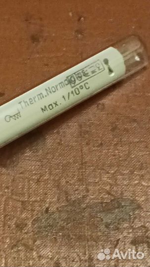Градусник медицинский ртутный СССР