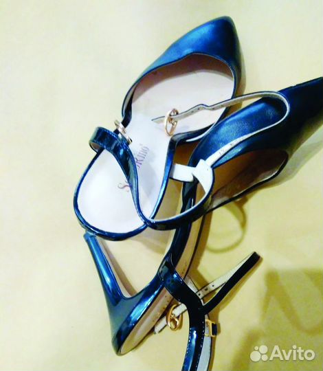 Туфли кожаные