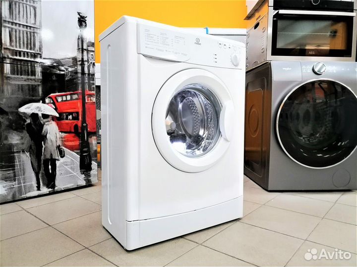 Стиральная машина узкая бу Indesit. Гарантия