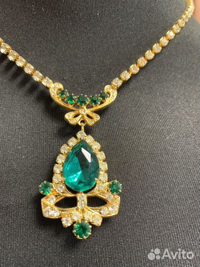 Колье ожерелье бижутерия Чехия