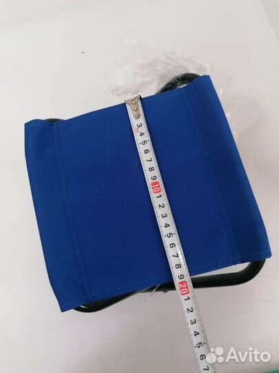 Стул складной ecos TD-11 синий