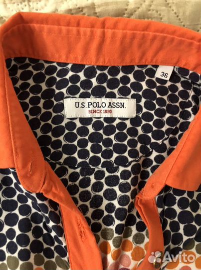 Рубашка U.S.polo assn вискоза S