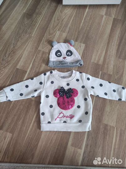 Одежда пакетом для девочки от года