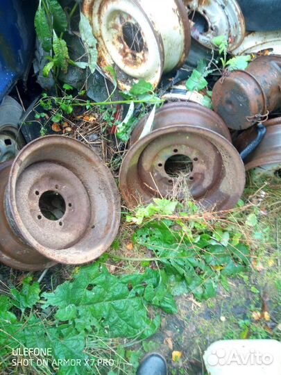 Диски УАЗ р15 разварки