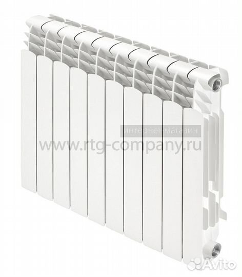 Радиатор биметаллический Benarmo 500 8-секций (Кит