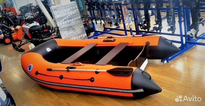 Лодка пвх Stormline Classic Air 315 оранжево-черна