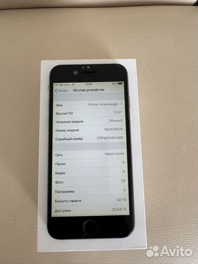 iPhone 6, 32 ГБ