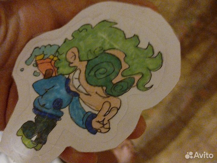 Наклейки 13 карт все 8 клонов