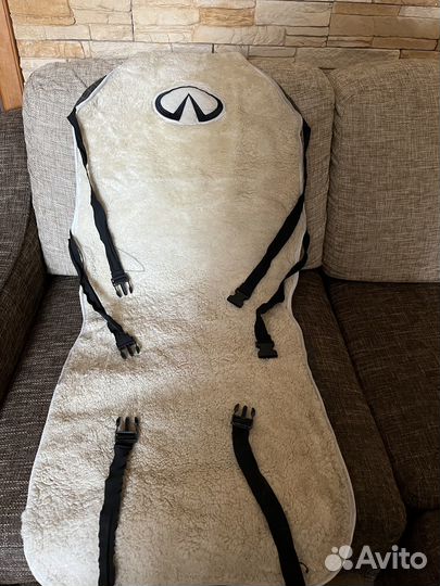 Накидка меховая из овчины на сиденья авто